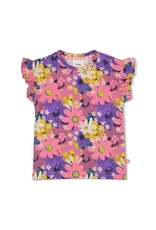 Feetje Baby Feetje meisje T-Shirt AOP - Rolling into Spring - Roze - 51701032