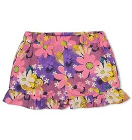 Feetje Baby Feetje meisje Short AOP - Rolling into Spring - Roze