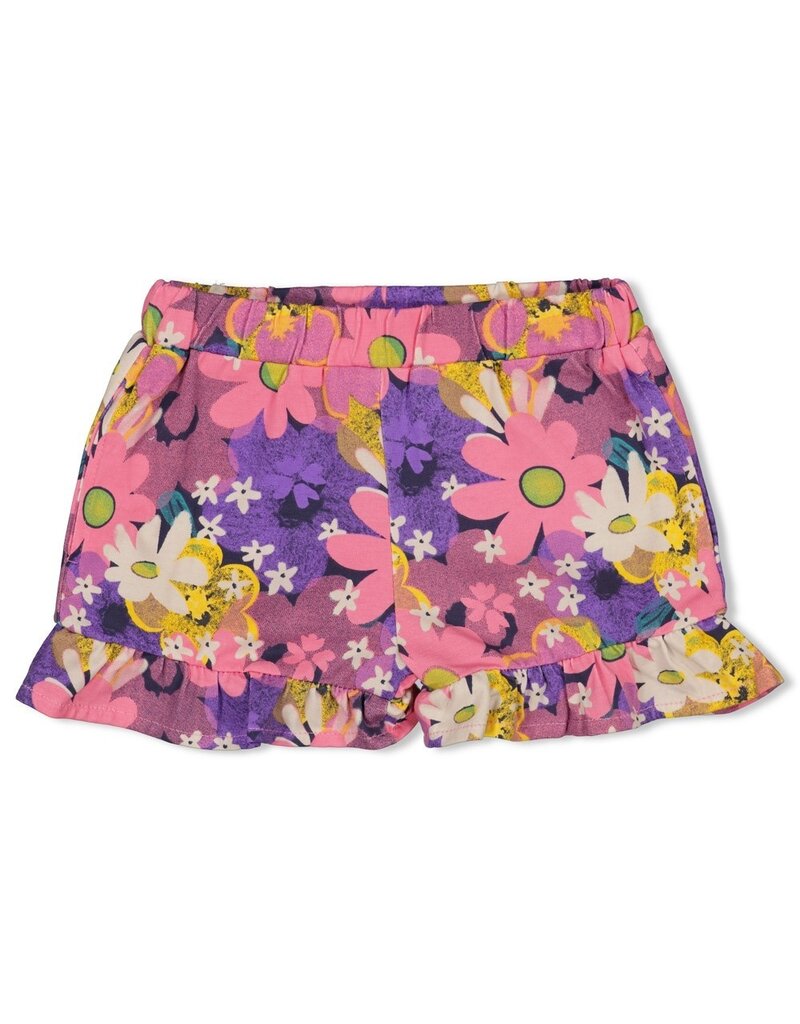 Feetje Baby Feetje meisje Short AOP - Rolling into Spring - Roze - 52100488