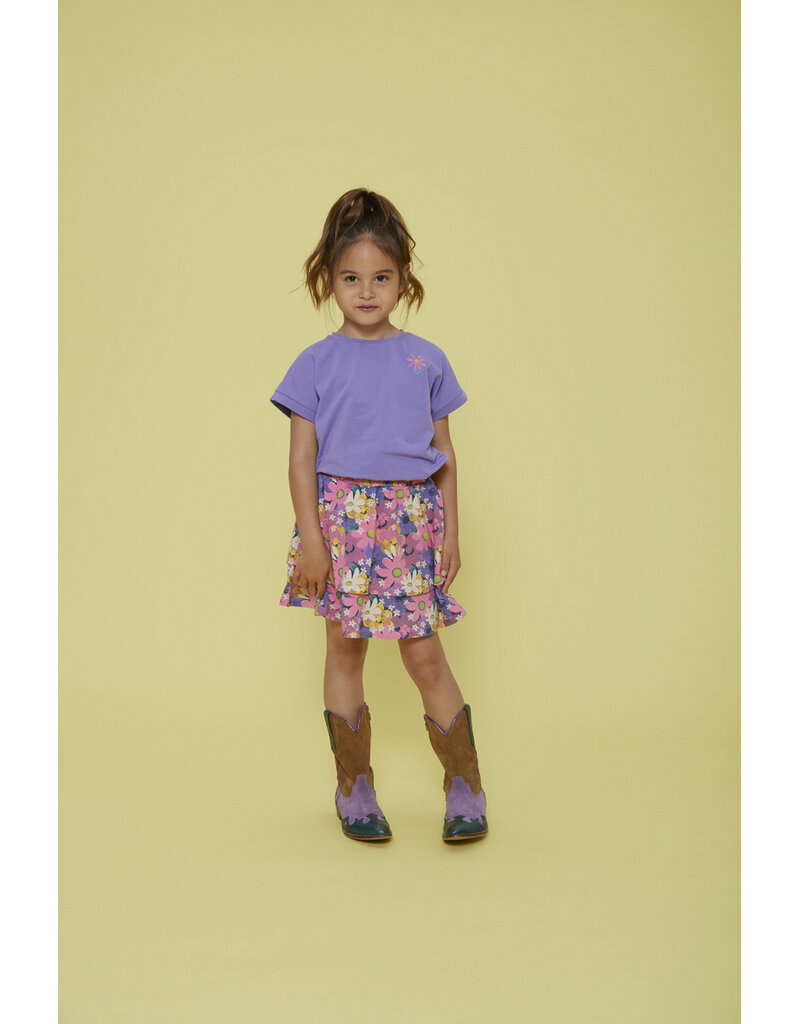 Feetje Baby Feetje meisje T-Shirt - Rolling into Spring - Paars - 51701029