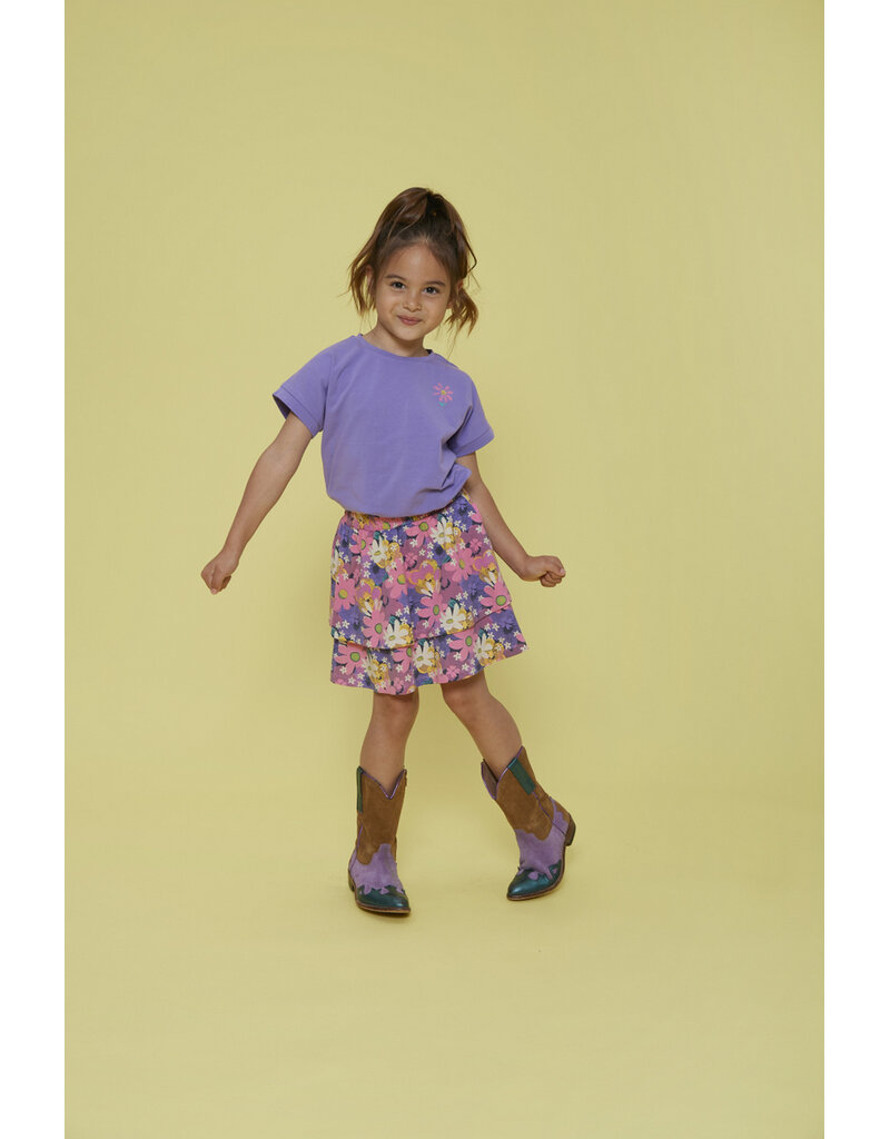 Feetje Baby Feetje meisje T-Shirt - Rolling into Spring - Paars - 51701029