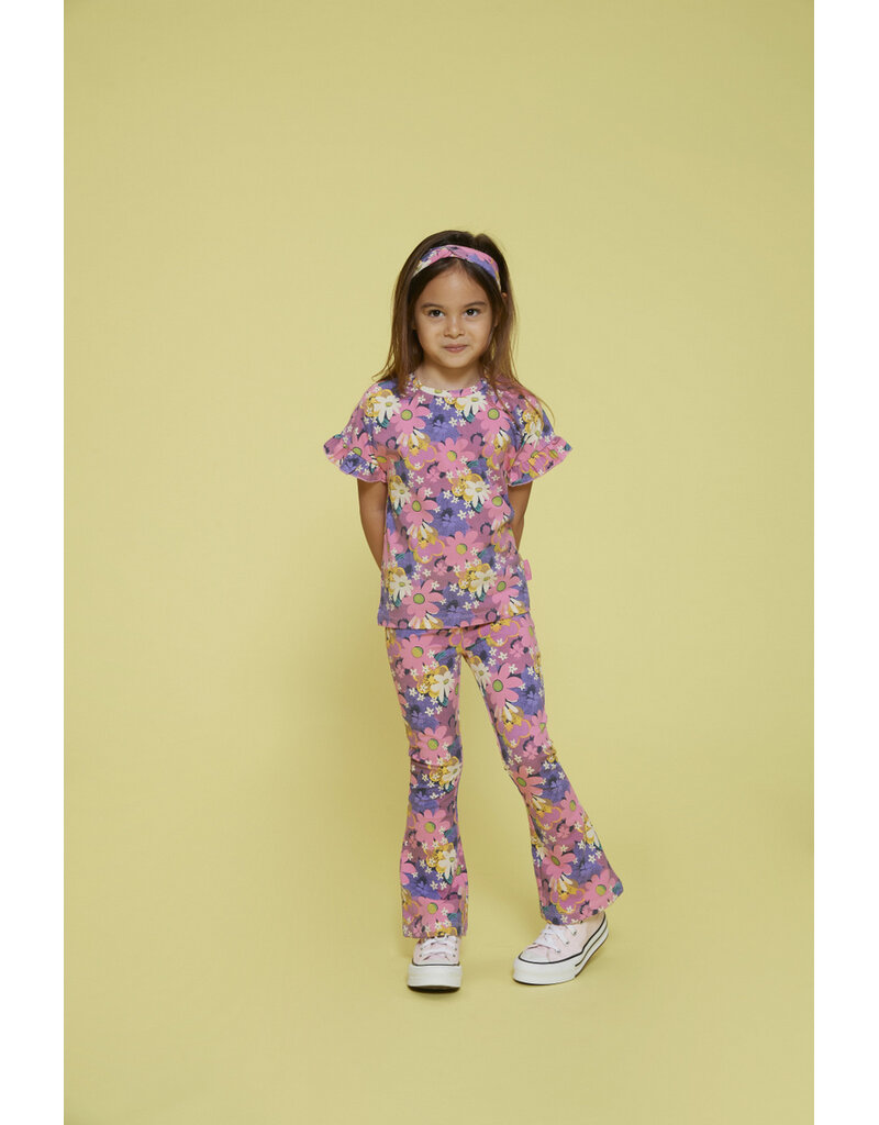 Feetje Baby Feetje meisje T-Shirt AOP - Rolling into Spring - Roze - 51701032