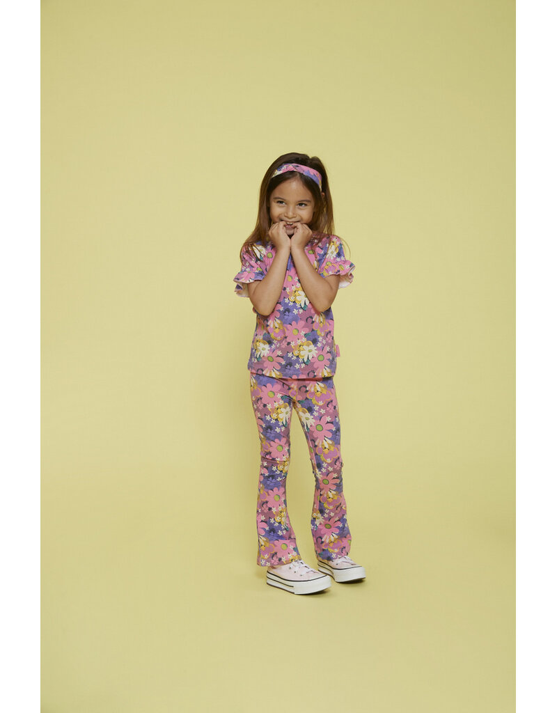 Feetje Baby Feetje meisje T-Shirt AOP - Rolling into Spring - Roze - 51701032