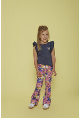 Feetje Baby Feetje meisje Flare broek AOP - Rolling into Spring - Roze - 52202537