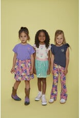 Feetje Baby Feetje meisje Flare broek AOP - Rolling into Spring - Roze - 52202537