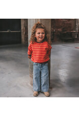 Your Wishes Baby & Peuter kleding Your Wishes Stripe French Knit - Sweater Kids - Beetroot Purple