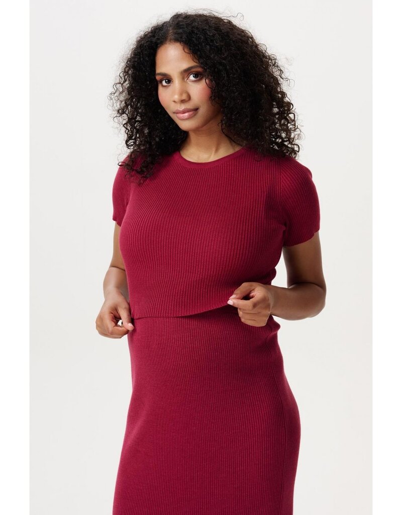 Noppies Noppies Zwangerschap & Voedingstop - Tibetan Red - 6010017 N260