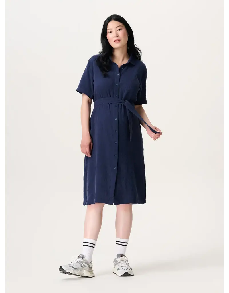 Noppies Noppies Zwangerschapsjurk met voedingsfunctie - Naval Academy - 6010415 P886