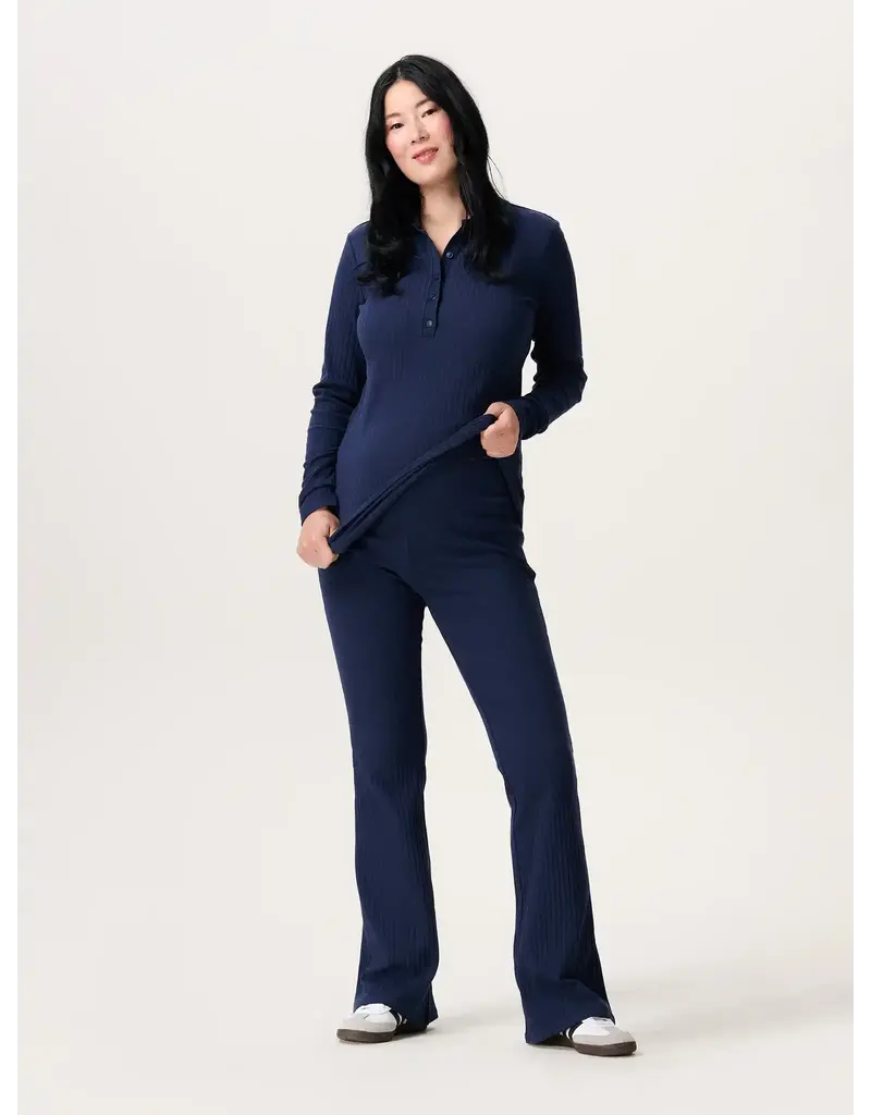 Noppies Noppies broek flared fit - Naval Academy - Naval Academy 601112 P886