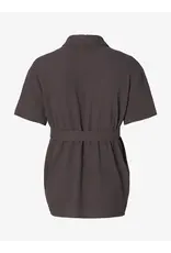 Noppies Noppies Zwangerschap & Voedings blouse - Forged Iron - 6010111 P633