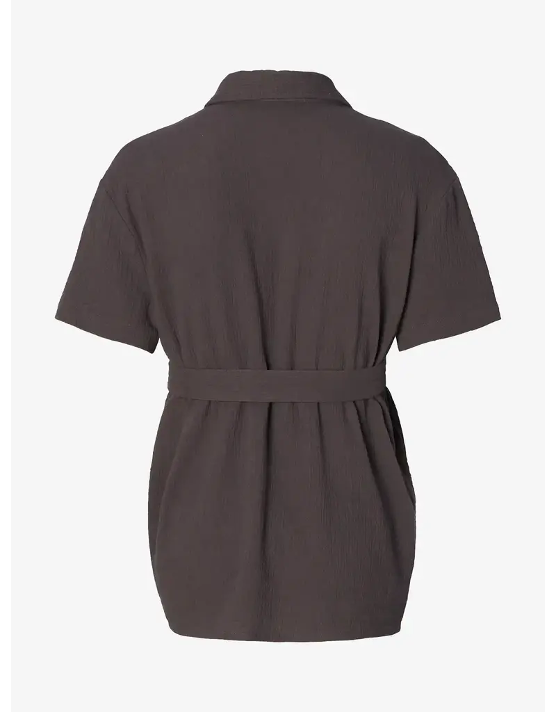 Noppies Noppies Zwangerschap & Voedings blouse - Forged Iron - 6010111 P633