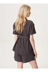 Noppies Noppies Zwangerschap & Voedings blouse - Forged Iron - 6010111 P633