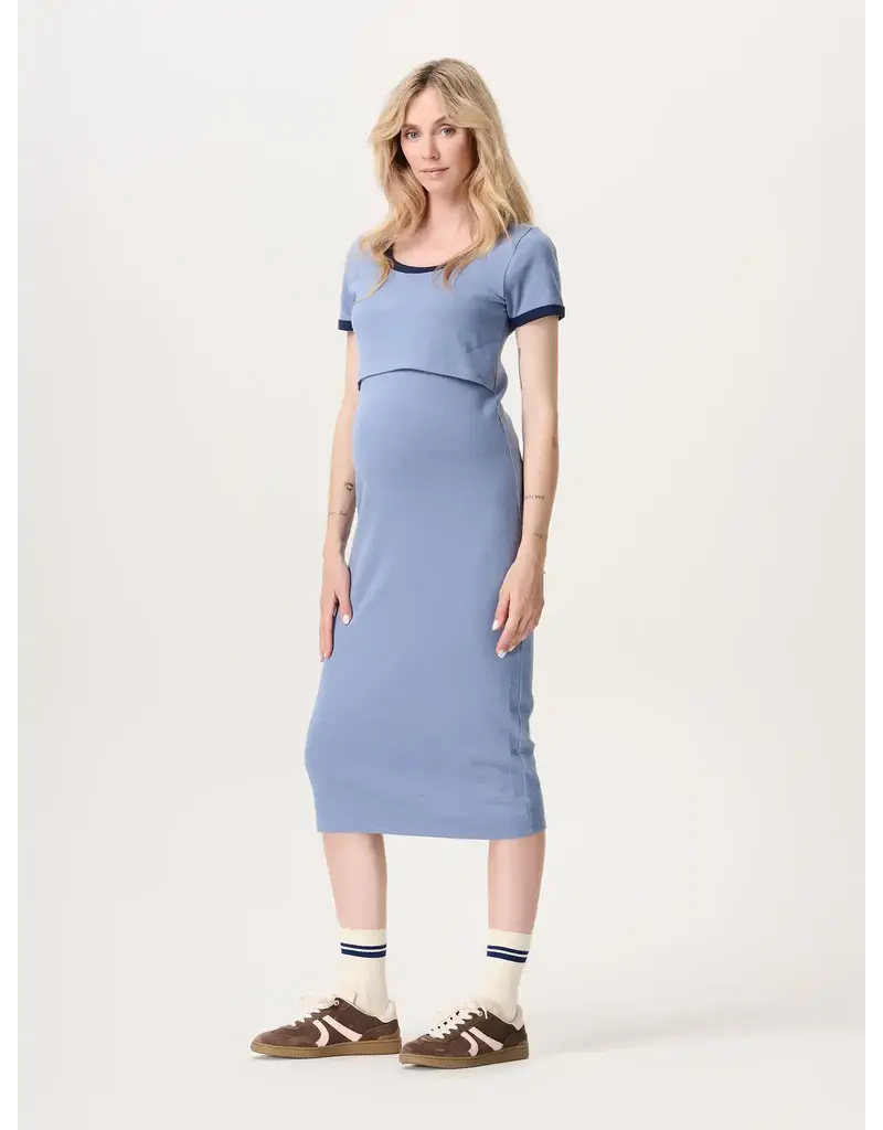 Noppies Noppies Zwangerschapsjurk met voedingsfunctie -  Infinity - 6010412 P732
