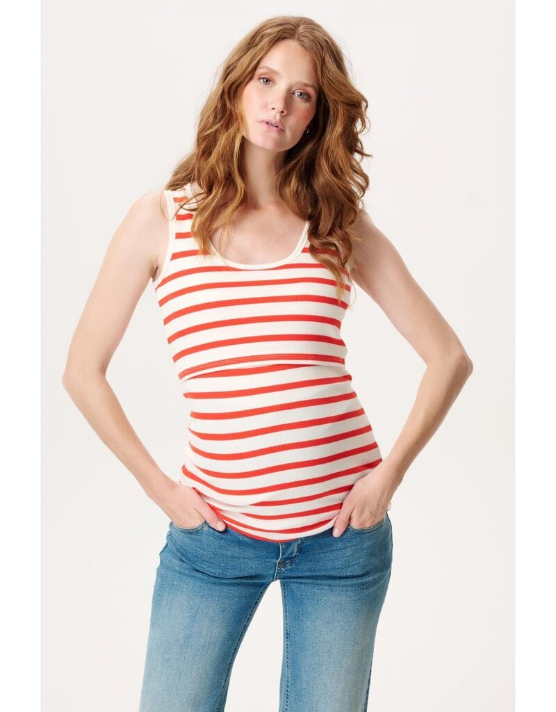 Noppies Noppies Singlet Voedingstop - sleeveless - Fine Stripe - 6020013 N467