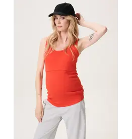 Noppies Noppies Zwangerschap & Voeding Singlet - Grenadine