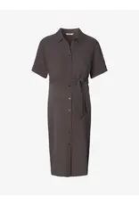 Noppies Noppies Zwangerschapsjurk met voedingsfunctie - Forged Iron - 6020411 P633