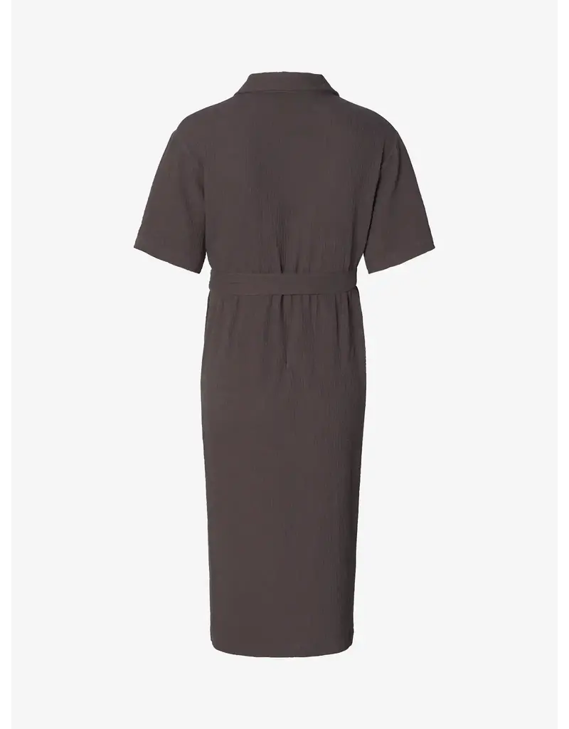 Noppies Noppies Zwangerschapsjurk met voedingsfunctie - Forged Iron - 6020411 P633