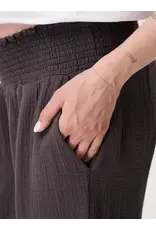 Noppies Noppies broek wide leg fit - Naval Academy - Forged Iron - 6021112 P633