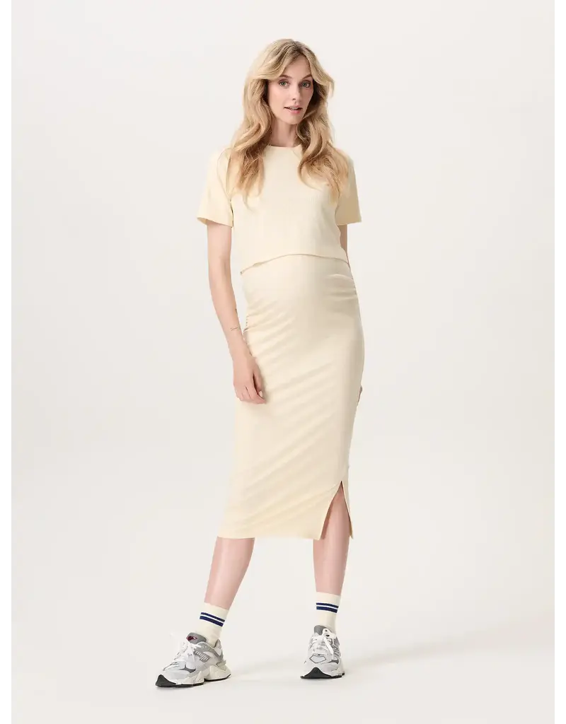 Noppies Noppies Rok over the belly - Rutaba geel - 6021310 N463