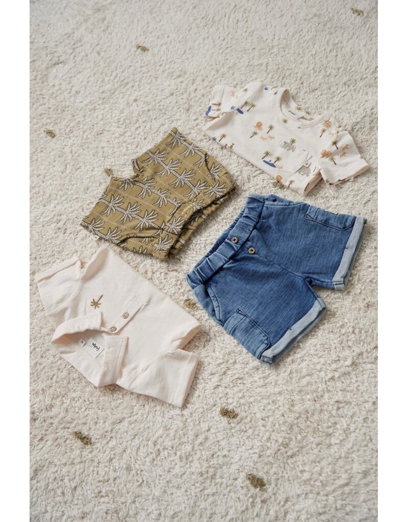 Feetje Baby Feetje jongen T-shirt  AOP - Safari Savage - Offwhite  - 51700998