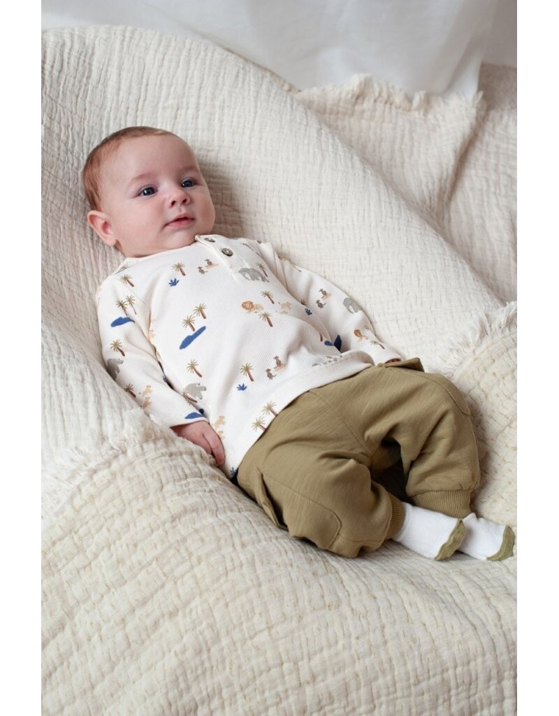 Feetje Baby Feetje jongen Broek - Safari Savage - Groen - 52202512
