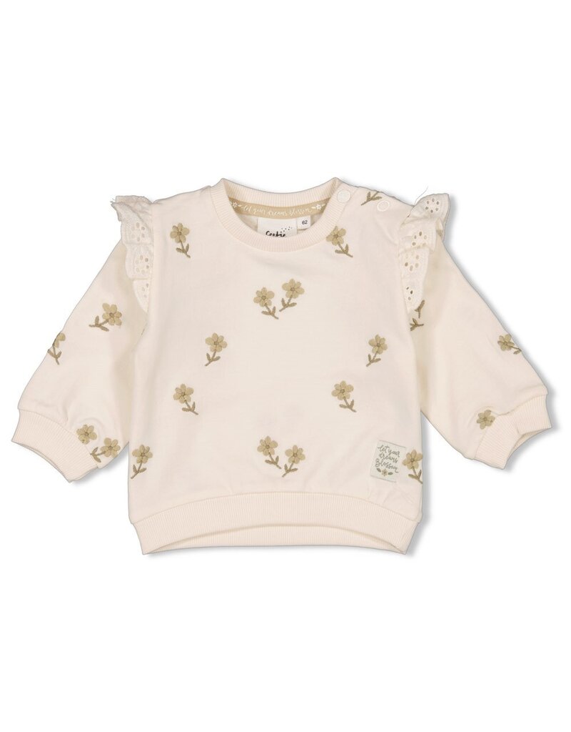 Feetje Baby Feetje meisje Sweater AOP - Let Your Dreams Blossom - offwhite 51602703