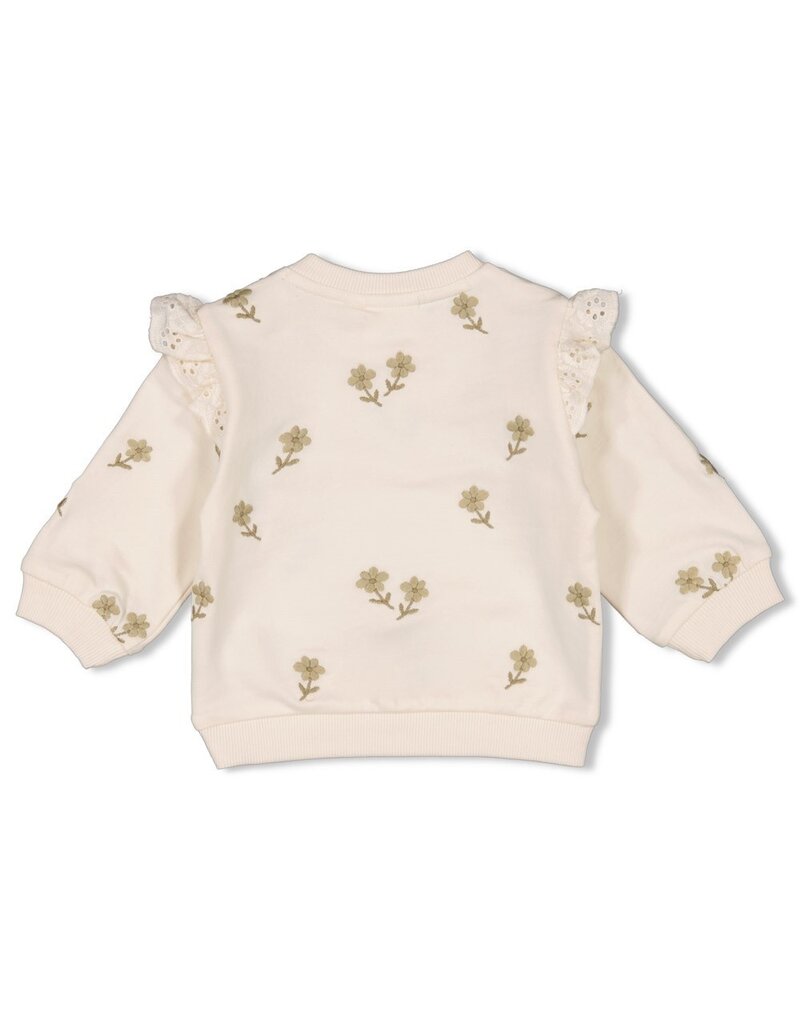 Feetje Baby Feetje meisje Sweater AOP - Let Your Dreams Blossom - offwhite 51602703