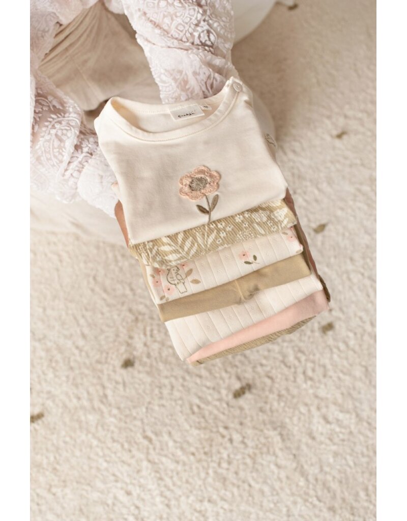 Feetje Baby Feetje meisje Shirt rib - Let Your Dreams Blossom - offwhite - 51602706