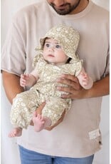 Feetje Baby Feetje Jumpsuit crinkle - Let Your Dreams Blossom - groen - 52000135