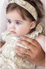 Feetje Baby Feetje Jumpsuit crinkle - Let Your Dreams Blossom - groen - 52000135