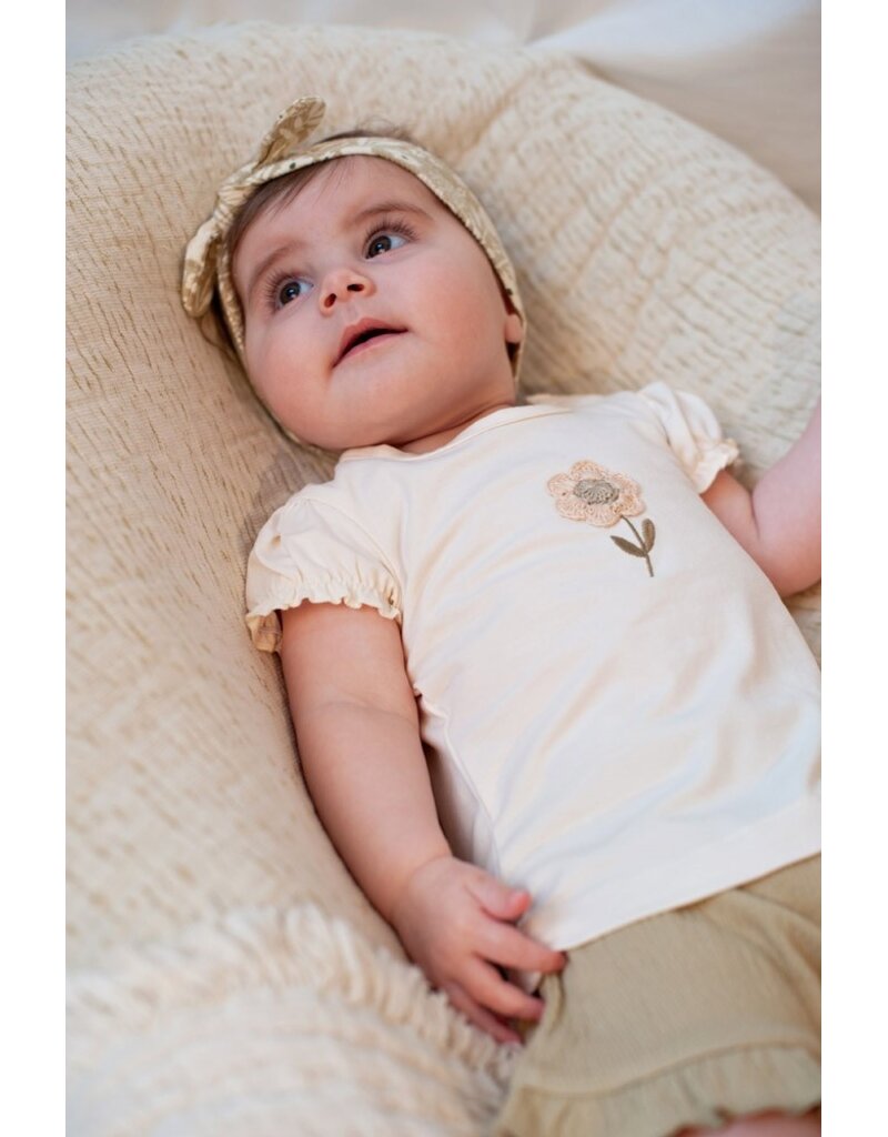 Feetje Baby Feetje meisje Short crinkle - Let Your Dreams Blossom - groen - 52100455