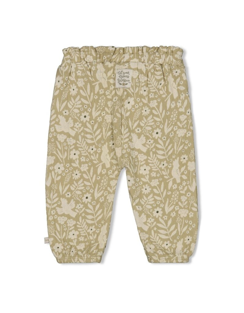 Feetje Baby Feetje meisje Broek crinkle - Let Your Dreams Blossom - groen - 52202477