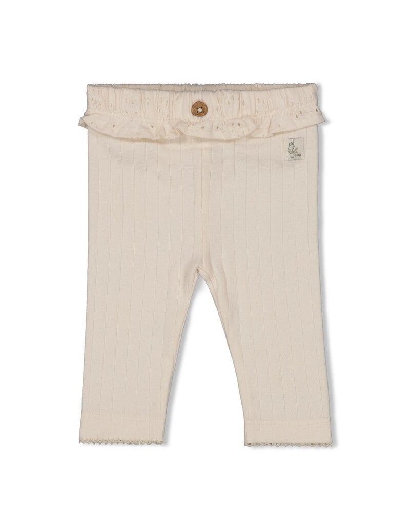 Feetje Baby Feetje meisje Legging - Let Your Dreams Blossom - offwhite - 52202480