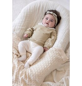 Feetje Baby Feetje meisje Legging - Let Your Dreams Blossom - offwhite