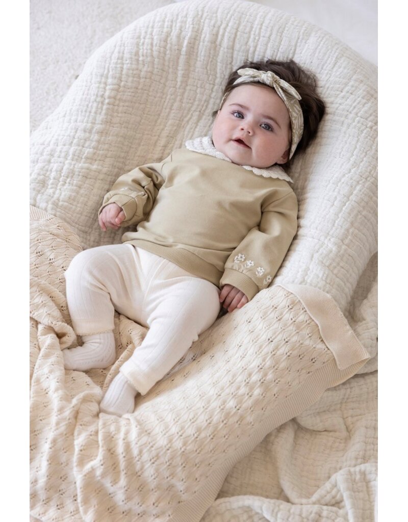 Feetje Baby Feetje meisje Legging - Let Your Dreams Blossom - offwhite - 52202480