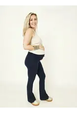 Swan and the People - Flared Pants Blauw