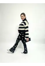 Swan and the People - Flared Pants Dots AOP