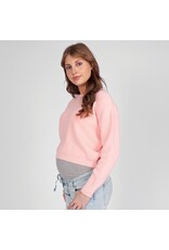 Love2Wait Love2Wait zwangerschapstrui - cropped - Peach - B999 Noor 3001