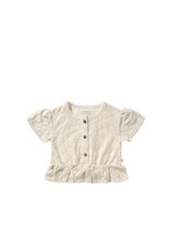 Your Wishes Baby & Peuter kleding Your Wishes meisje Shirt - Floral Lace - White Swan