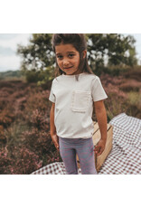 Your Wishes Baby & Peuter kleding Your Wishes meisje T-shirt - Solid - Offwhite