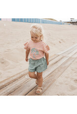 Your Wishes Baby & Peuter kleding Your Wishes meisje Shorts Ruffle - Oceon groen