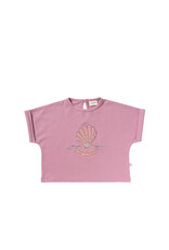 Your Wishes Baby & Peuter kleding Your Wishes meisje T-shirt cropped - Orchid Haze