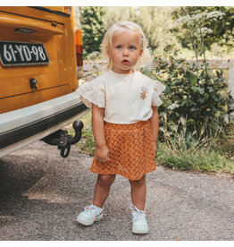 Your Wishes Baby & Peuter kleding Your Wishes meisje Shirt Broderie - White Swan