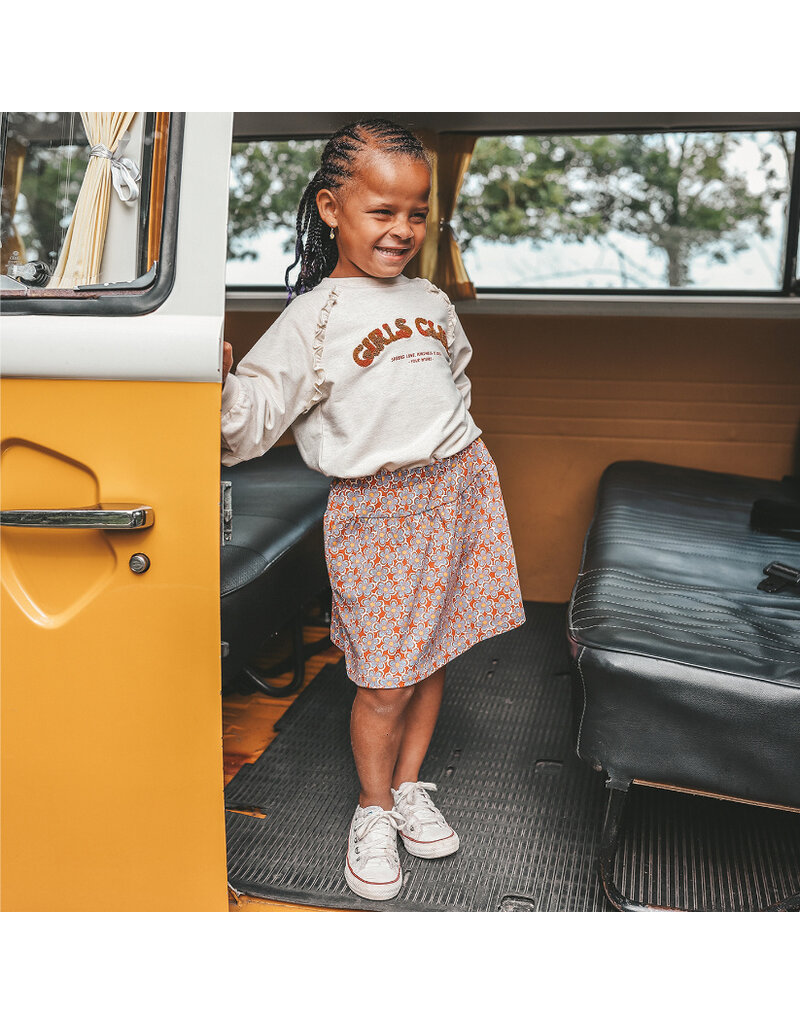 Your Wishes Baby & Peuter kleding Your Wishes meisje Sweater - Girls Club - White Swan