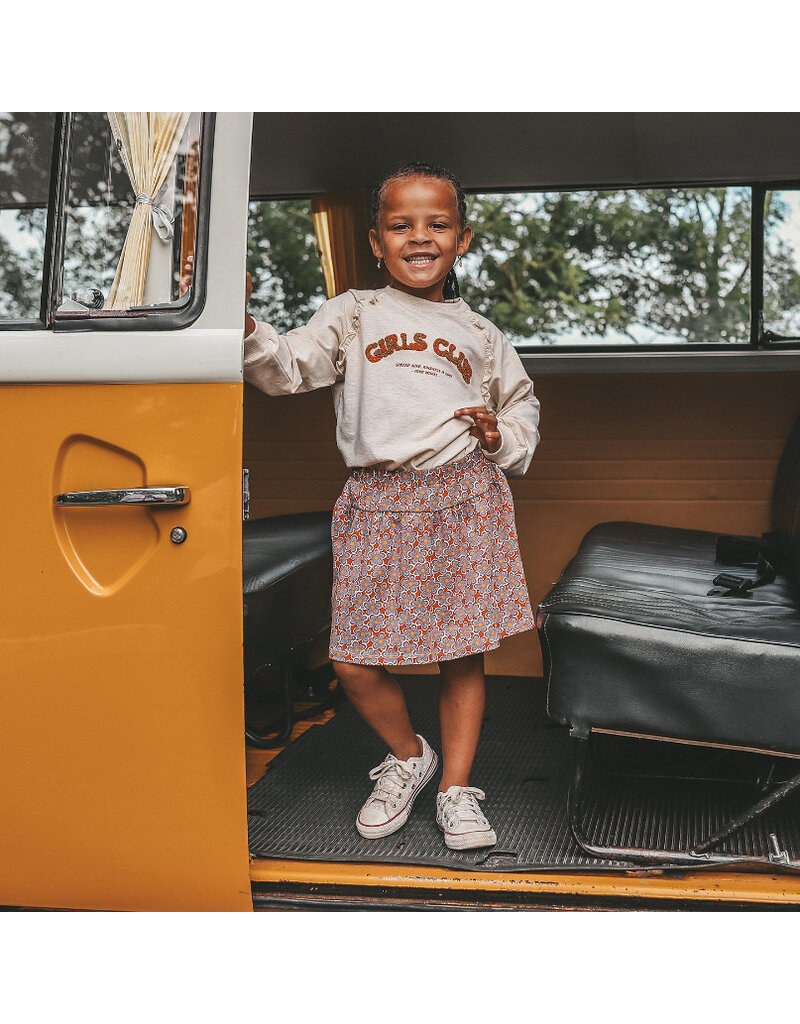 Your Wishes Baby & Peuter kleding Your Wishes meisje Sweater - Girls Club - White Swan