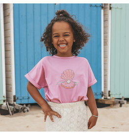 Your Wishes Baby & Peuter kleding Your Wishes meisje T-shirt cropped - Orchid Haze
