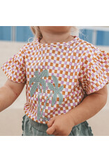 Your Wishes Baby & Peuter kleding Your Wishes meisje Ruffle Shirt - Mini Check