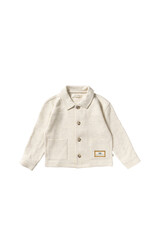 Your Wishes Baby & Peuter kleding Your Wishes jongen  Overshirt - Melange - White Swan