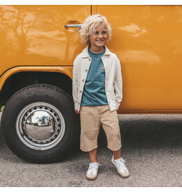 Your Wishes Baby & Peuter kleding Your Wishes jongen  Overshirt - Melange - White Swan