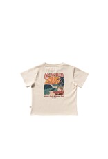 Your Wishes Baby & Peuter kleding Your Wishes T-shirt Oversized - Ocean BLVD - offwhite